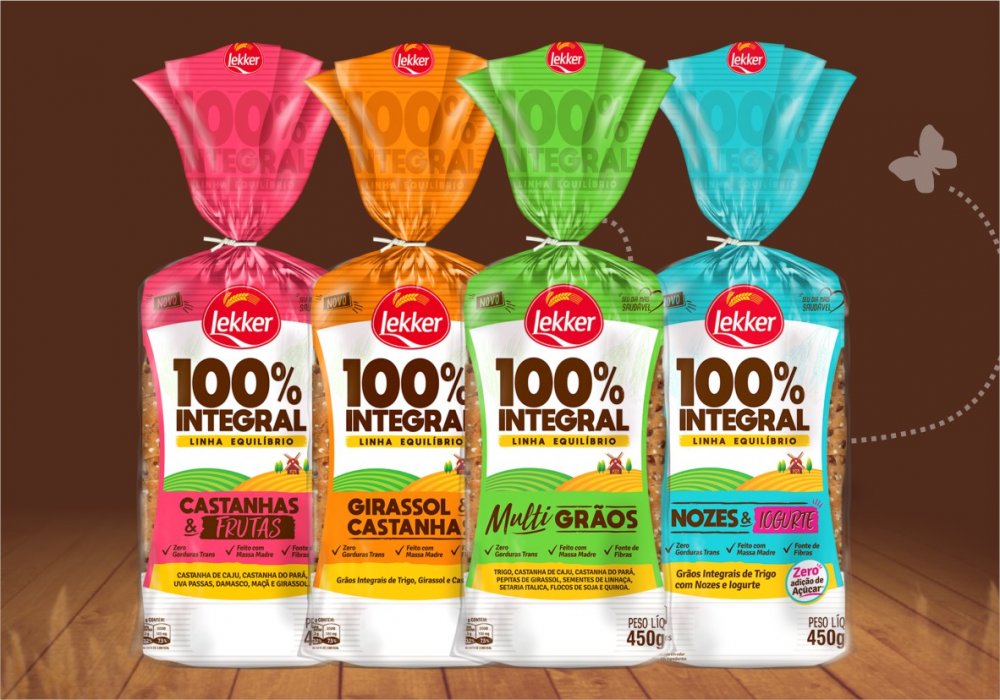Nova Linha Equilíbrio 100% Integral Lekker