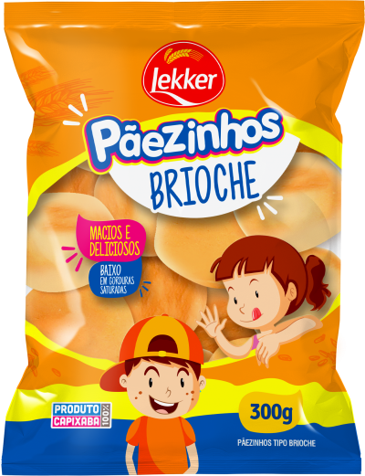 Pãezinhos Brioche Lekker