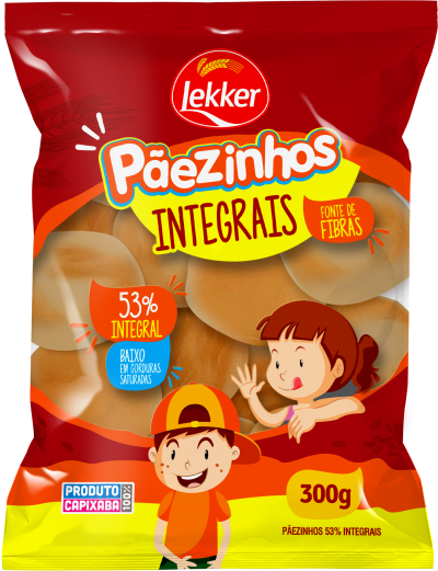 Pãezinhos Integrais Lekker