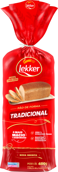 Pão de Forma Tradicional Lekker